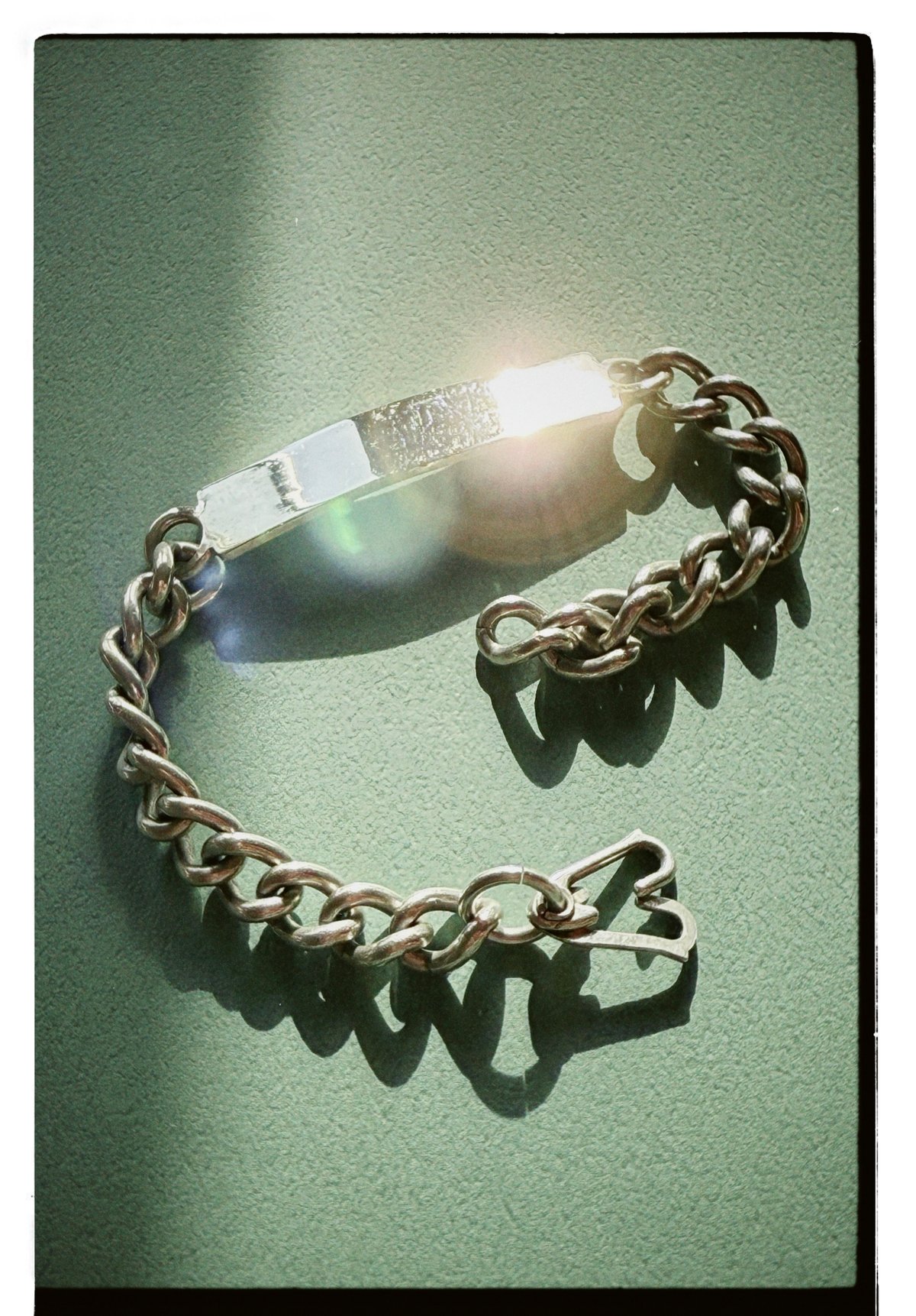 英国製 1976年 ヴィンテージ】IDブレスレット ホールマーク