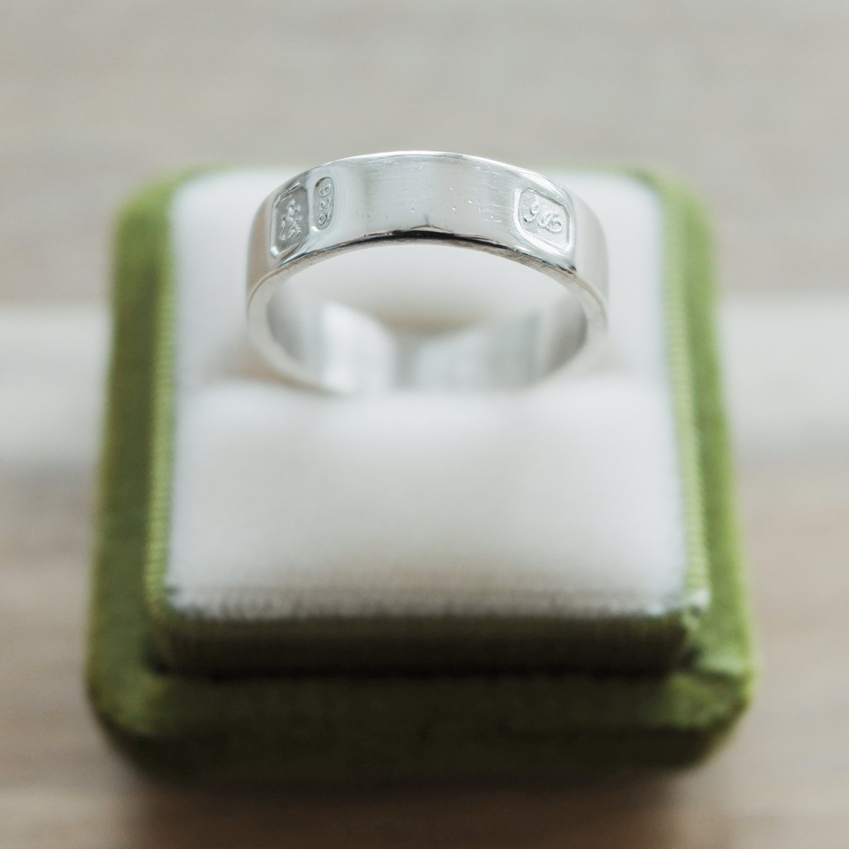 英国製 1999年 ヴィンテージ】シルバー リング ホールマーク