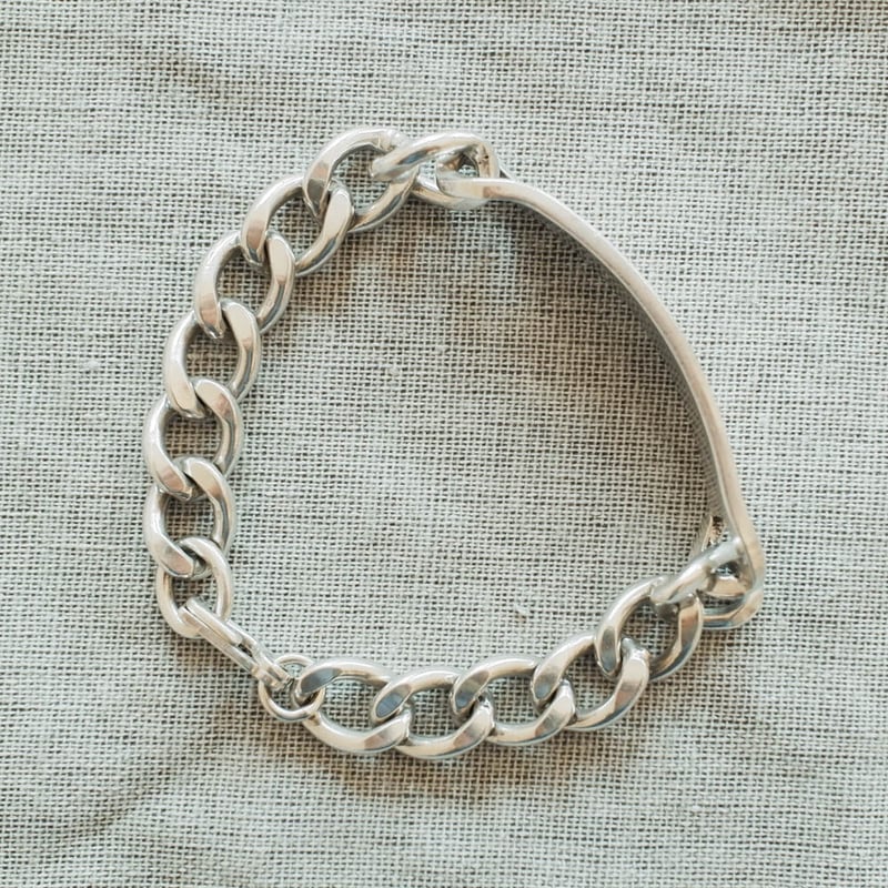 英国製 1973年 ヴィンテージ】IDブレスレット ホールマーク