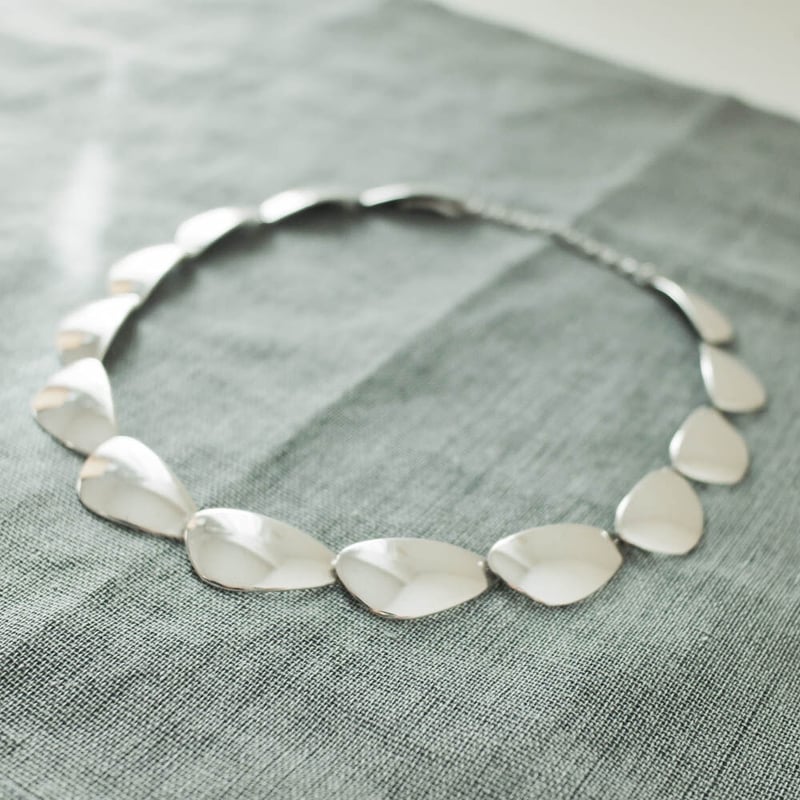 デンマーク製 Aarre&Krogh 1960年代 ヴィンテージ】シルバーネックレス