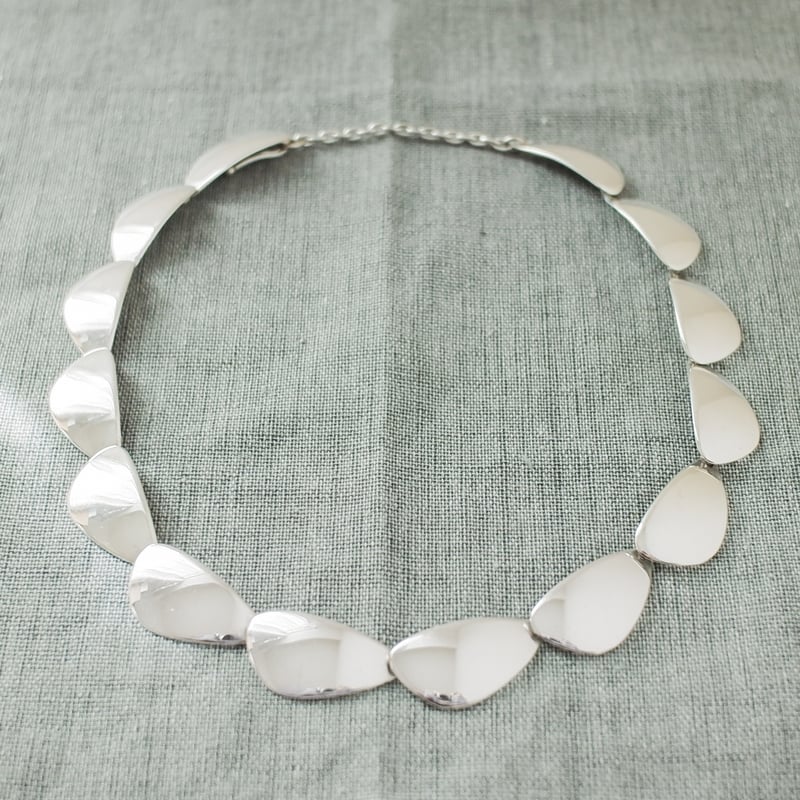 デンマーク製 Aarre&Krogh 1960年代 ヴィンテージ】シルバーネックレス