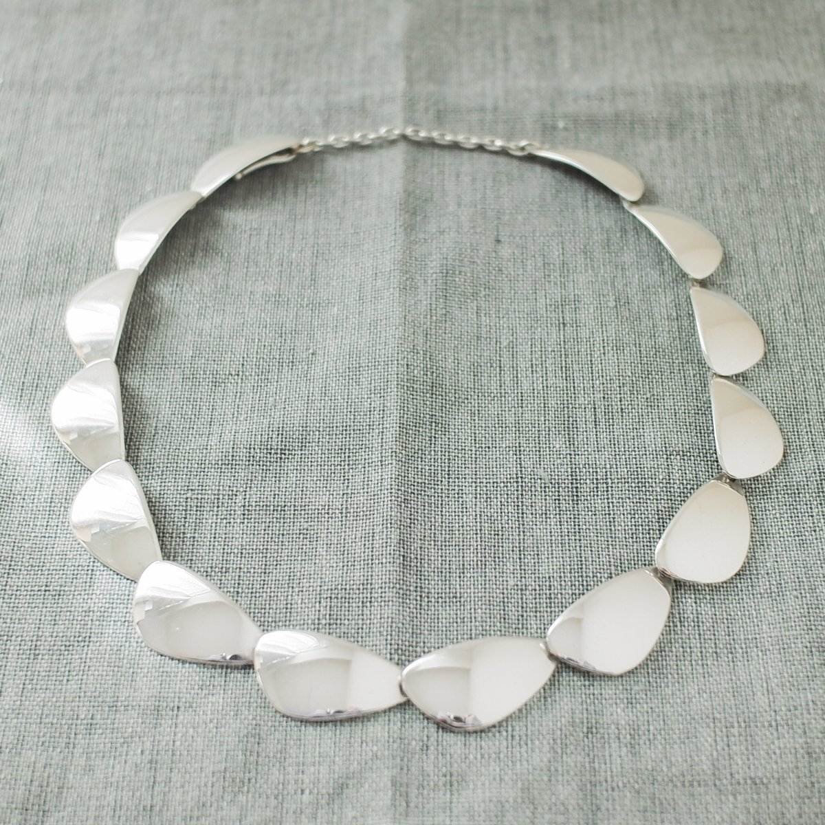 デンマーク製 Aarre&Krogh 1960年代 ヴィンテージ】シルバーネックレス