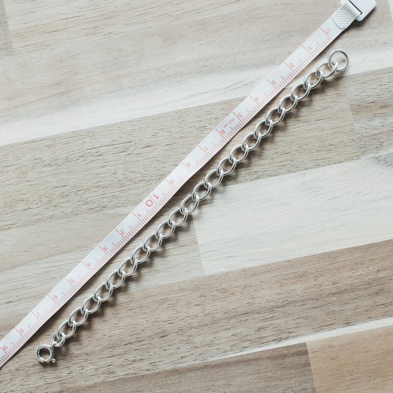 ビンテージ　英国製　シルバー チェーンブレスレット 英国製 1965年 ヴィンテージ 】シルバーチェーンブレスレット