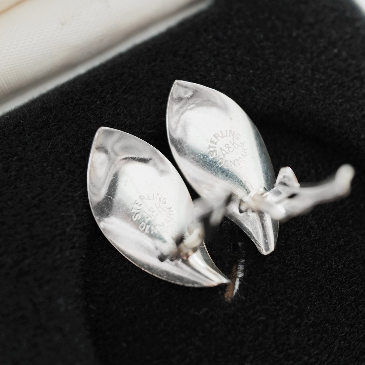 デンマーク製 Aarre&Krogh 1960年代 ヴィンテージ】シルバー