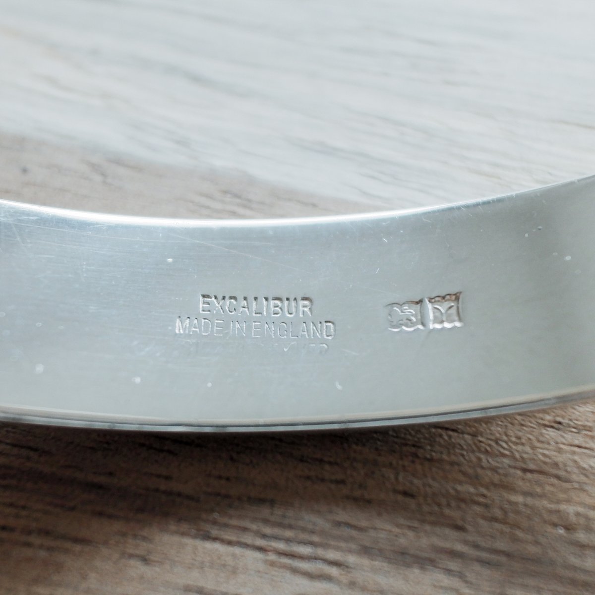 英国製 1973年 ヴィンテージ】シルバー バングル ホールマーク