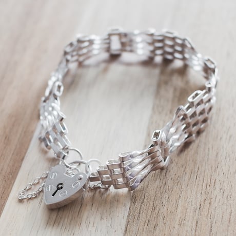 ヴィンテージブレスレット！希少ゲートリンク型。 ヴィンテージブレスレット！希少ゲートリンク型。