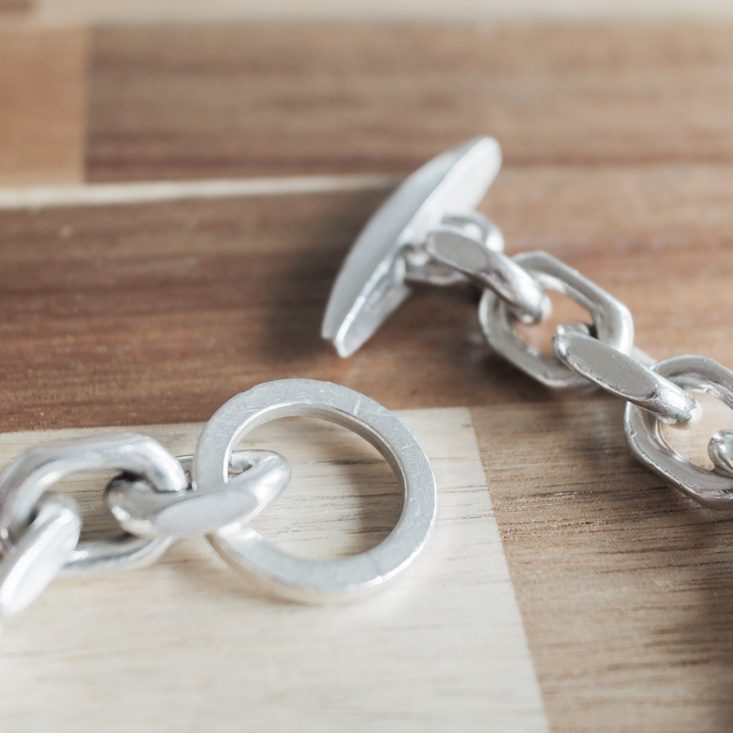 special 60s denmark silver rvo ブレスレット デンマーク製 RVO 1960年代】シルバーアンカーチェーンブレスレット