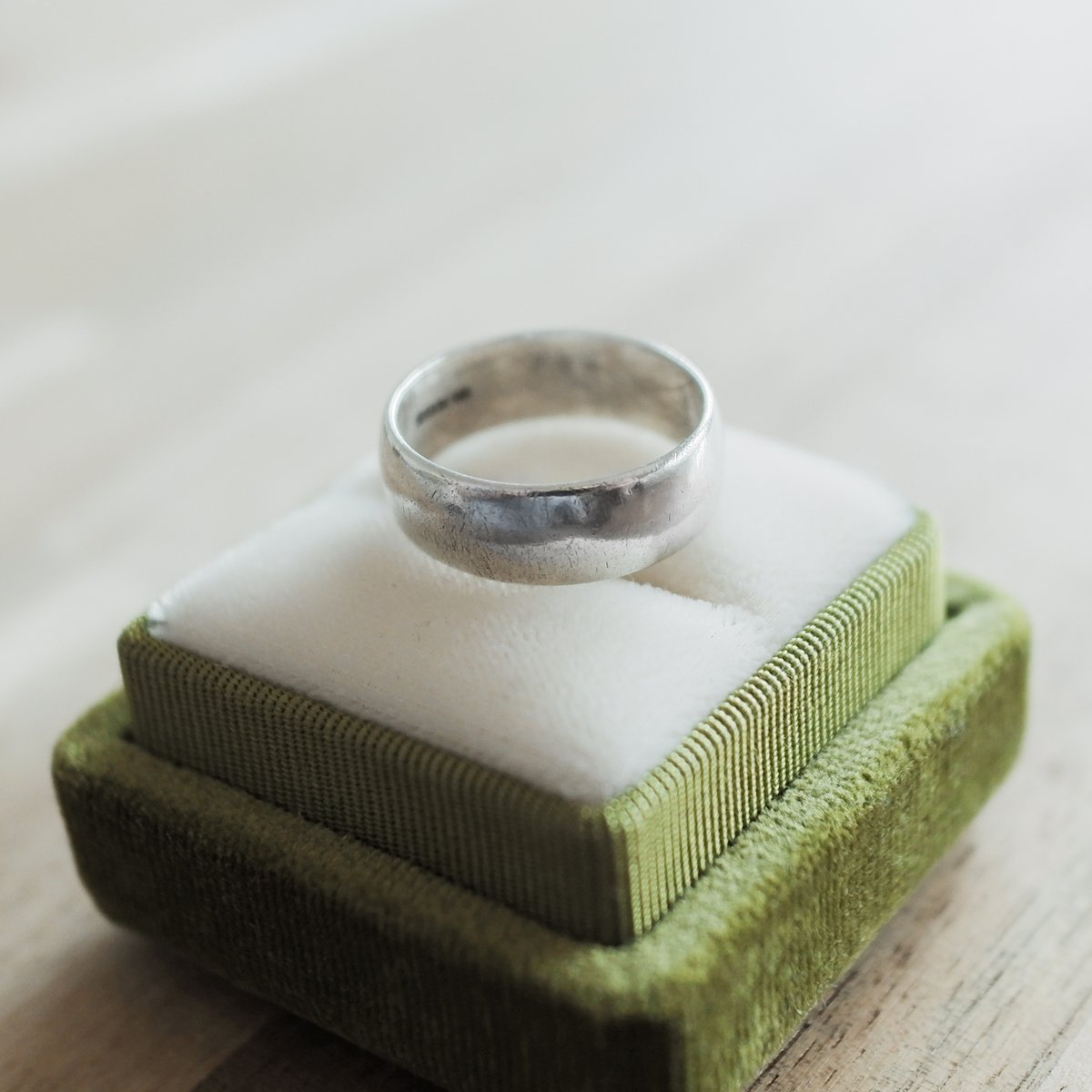 激レア】英国製 バーミンガム ホールマーク ヴィンテージ SV925 リング