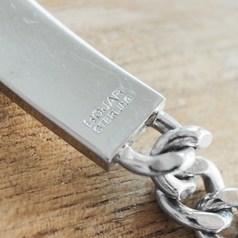 ヴィンテージ 米国医療IDブレスレット Sterling Silver仕様 ヴィンテージ 米国医療IDブレスレット Sterling Silver仕様