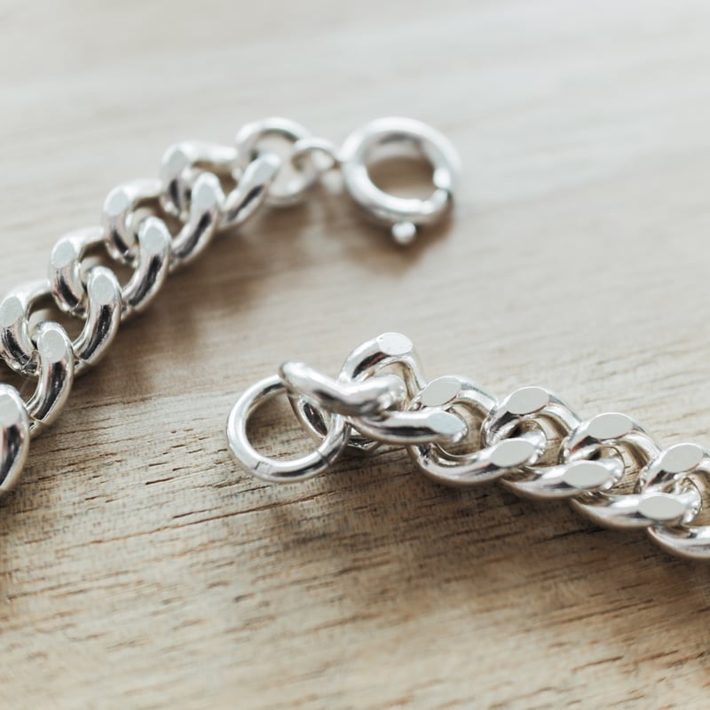 英国製 1984年 ヴィンテージ】IDブレスレット ホールマーク：ロンドン