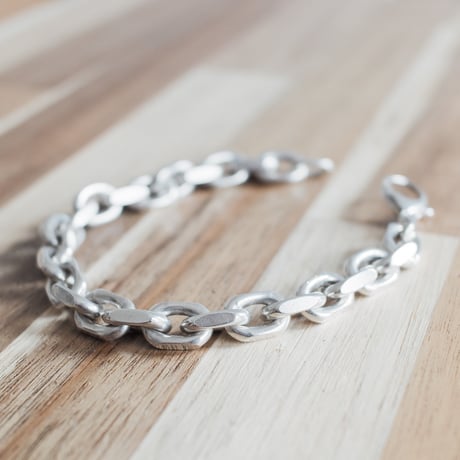 英国製IDブレスレット|old silver オールドシルバー 英国製IDブレスレット|old silver オールドシルバー