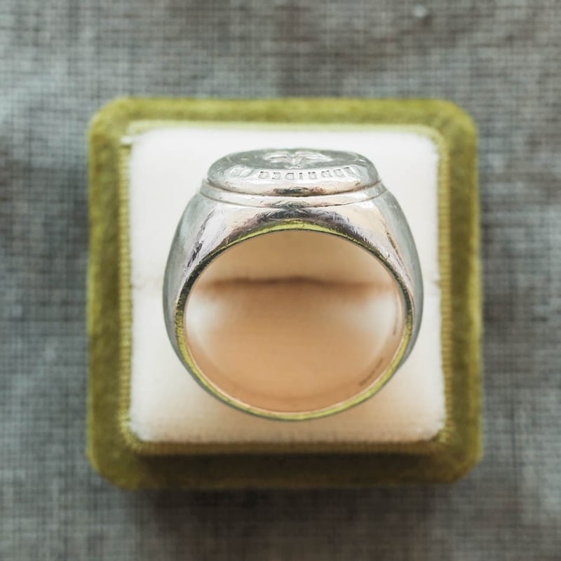 LOW RIDER 1999年 ヴィンテージ 】シグネットリング 18号 m14