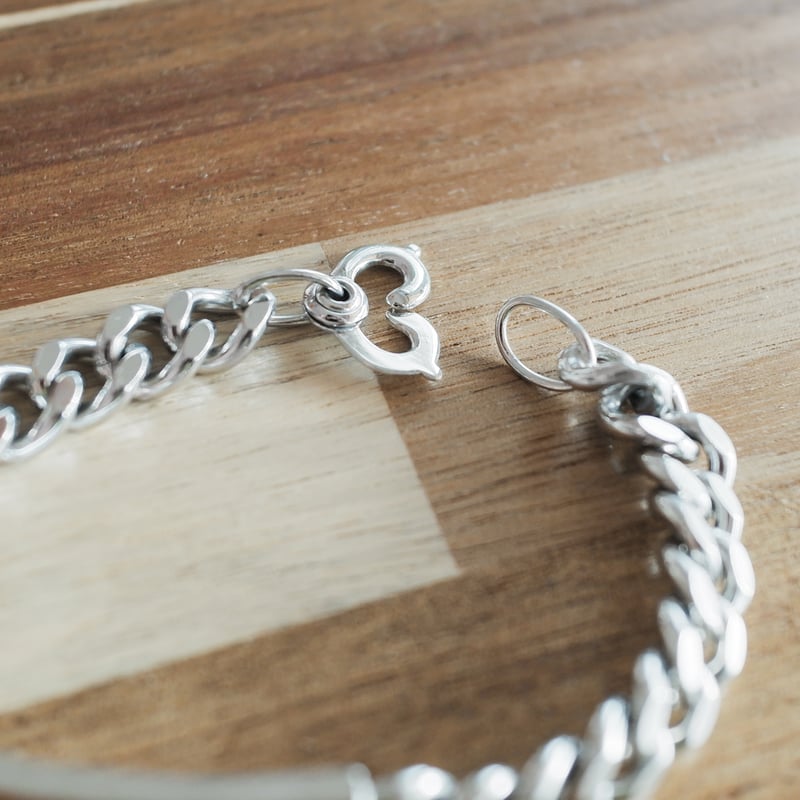 ヴィンテージ 米国医療IDブレスレット Sterling Silver仕様 ヴィンテージ WWII 米軍 ID ブレスレット Sterling Silver仕様