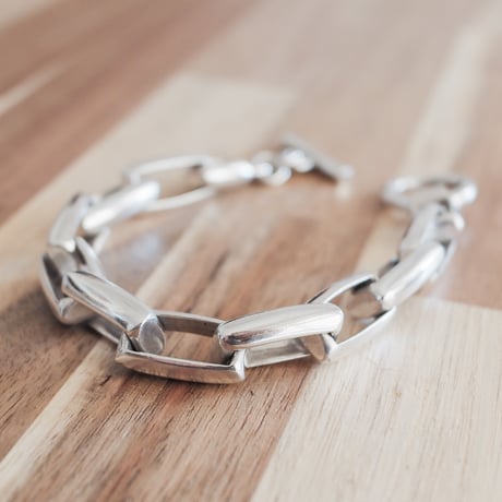 ヴィンテージ VINTAGE シルバー エッジアート チェーンブレスレット ヴィンテージ VINTAGE エッジアート チェーンブレスレット シルバー