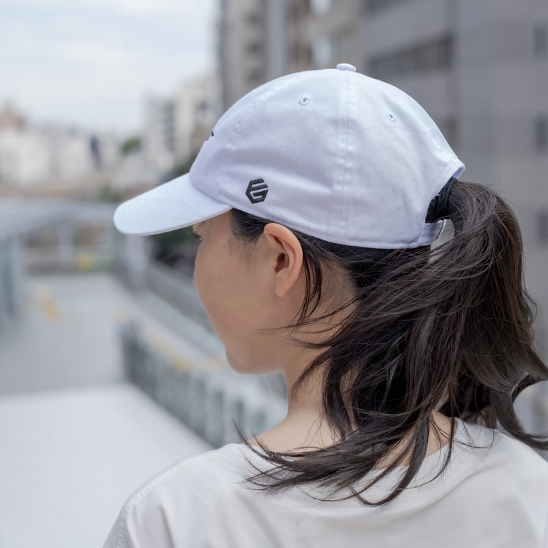 アーチツバ ロゴ刺繍CAP/WH | FUNGO TOKYO アーチツバ ロゴ刺繍CAP/WH | FUNGO TOKYO
