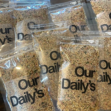 だし香るふりかけ【 Our Daily's シリーズ 】