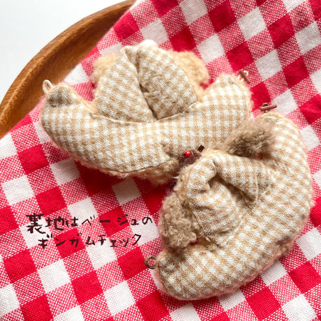 くまとわんちゃんポンチョ