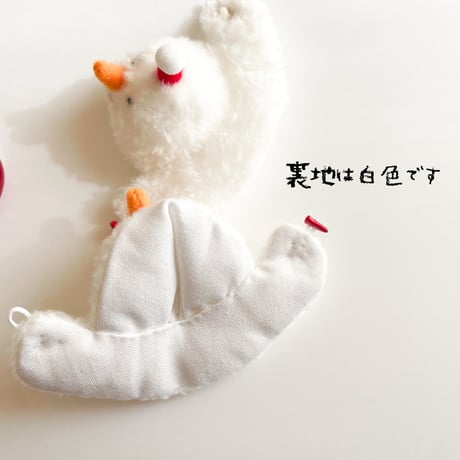 雪だるまポンチョ