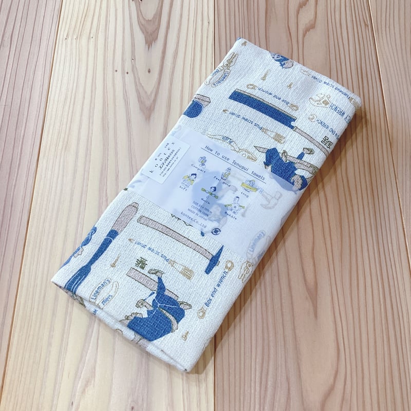布ごよみ うすい かるい ながい 手ぬぐいタオル 正規品 文具 コンテックスkontex 布ごよみ うすいかるいながいタオルてぬぐい
