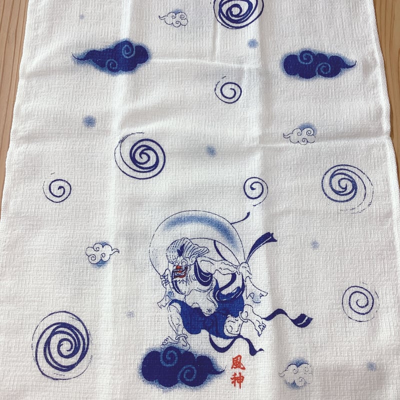 風神雷神 コンテックスkontex 布ごよみ うすいかるいながいタオル