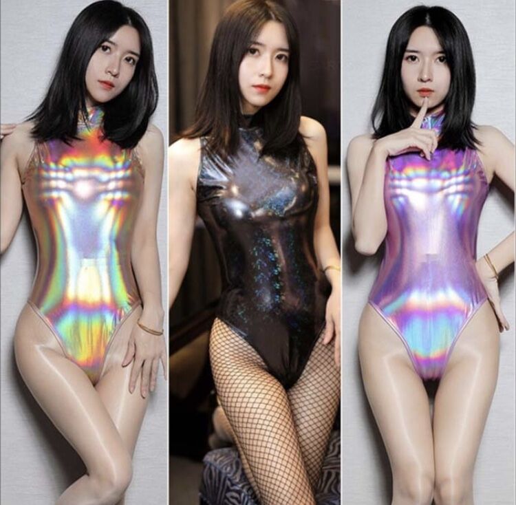 REALISE 水着　ガミーエナメル Realise ガミーエナメルハイネックスイムスーツ
