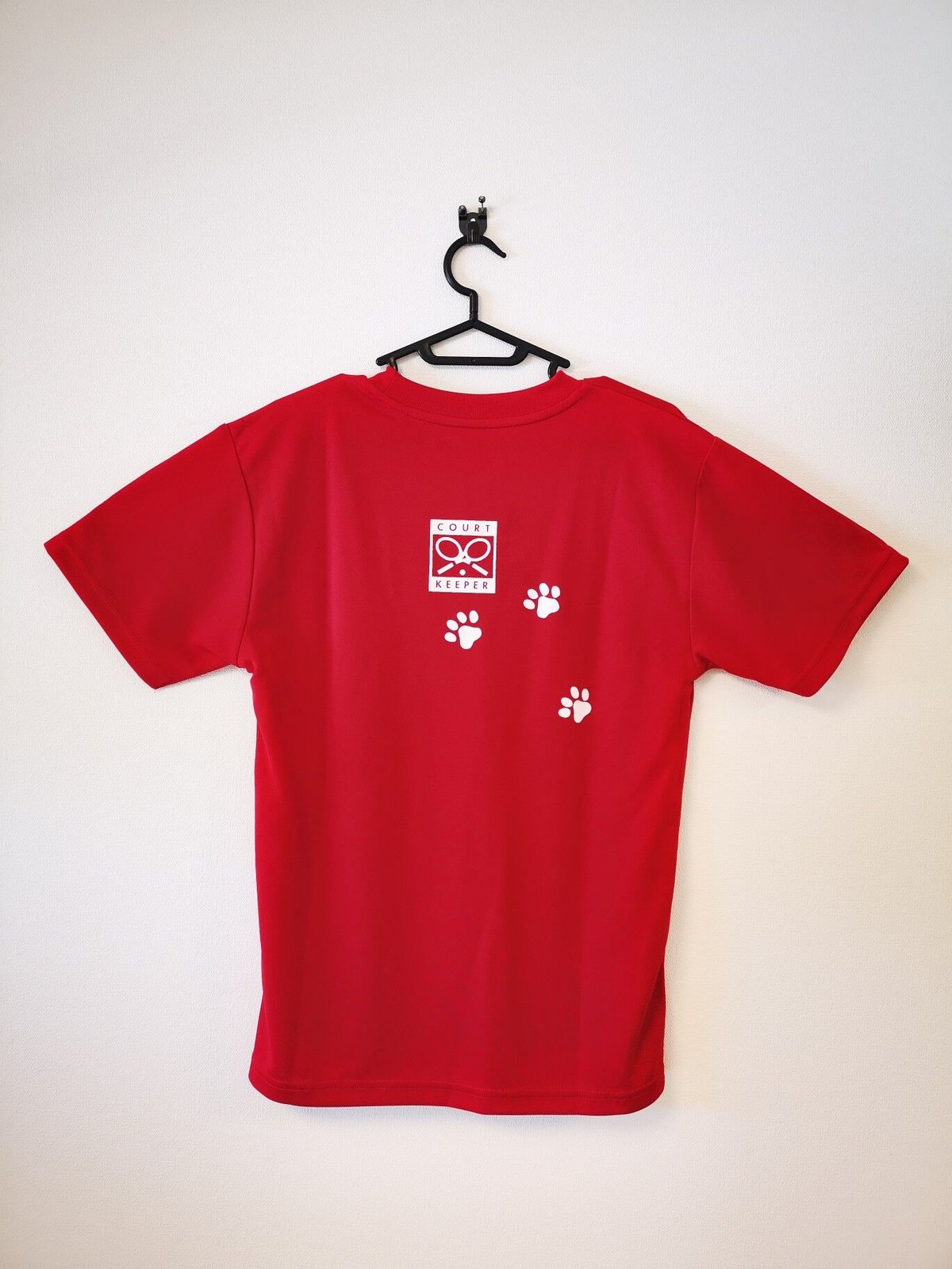 ユニセックス・男女兼用】半袖ドライTシャツ【レッド】 | テニス ユニセックス・男女兼用】半袖ドライTシャツ【レッド】 | テニス