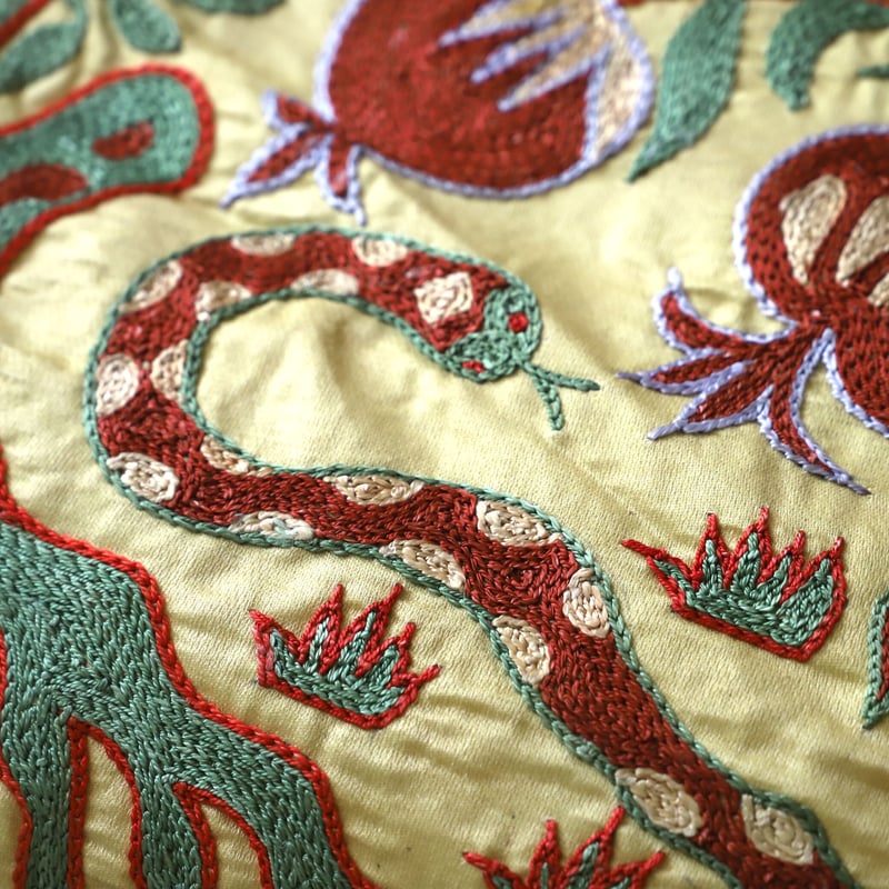 ベッドカバーサイズ シルクスザニ 【218×150cm】 | MAYRAM