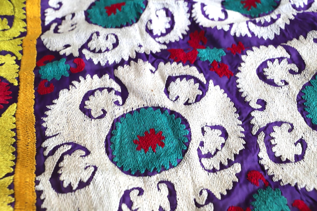 サマルカンドスザニK 【102×102cm】 | MAYRAM