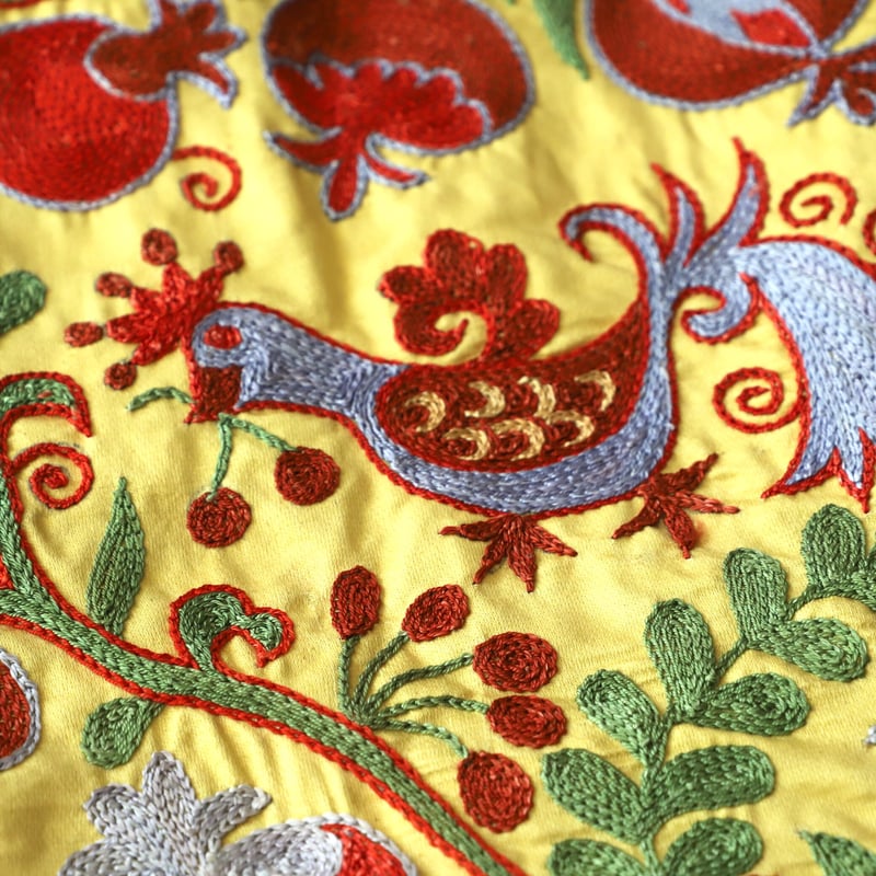ベッドカバーサイズ シルクスザニ 【218×150cm】 | MAYRAM