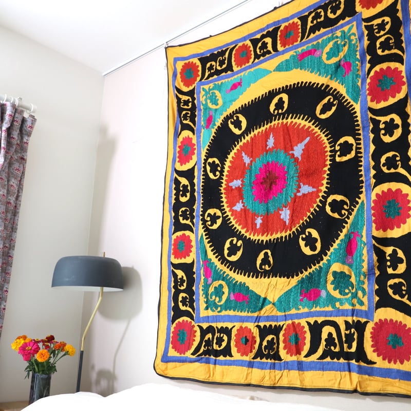 ウズベキスタン　スザーニ　サマルカンド ウズベキスタン スザーニ サマルカンド