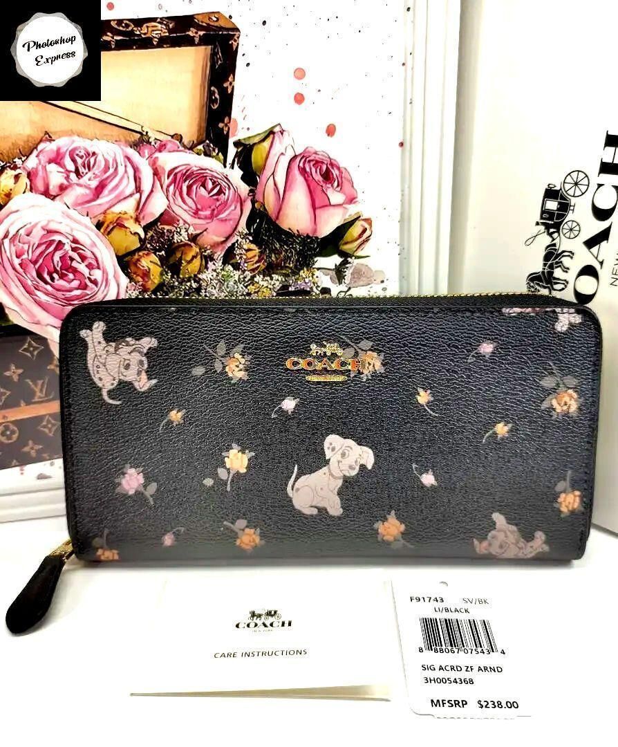 新品・アウトレット正規品】☆COACH☆財布☆ディズニーコラボ☆101匹