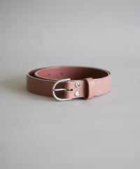 2 Screw Belt : Taupe Pink 【New Leather Belt 】