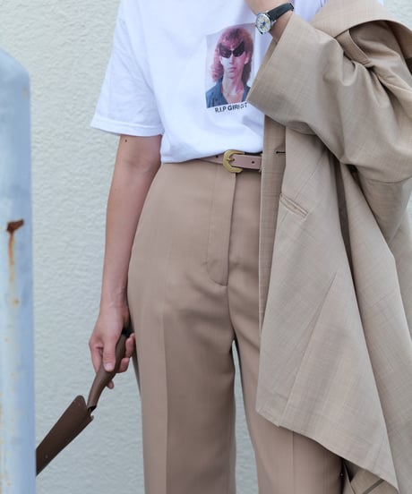 Pentagon Belt 20 : Taupe Pink ブライドルベンズベルト