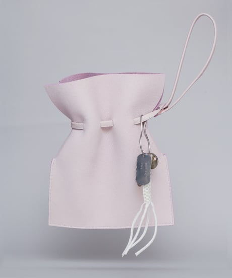 Hourglass Pouch : Super Pink