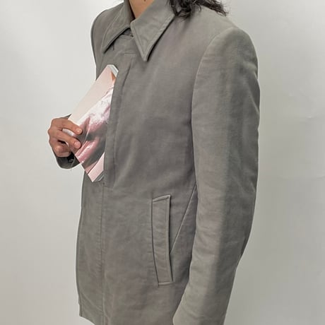90s Christophe Lemaire concealed pocket coat