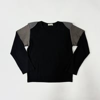 AD1998 COMME des GARCONS Panelled power shoulder knit