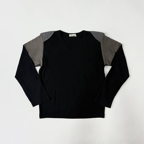 AD1998 COMME des GARCONS Panelled power shoulder knit