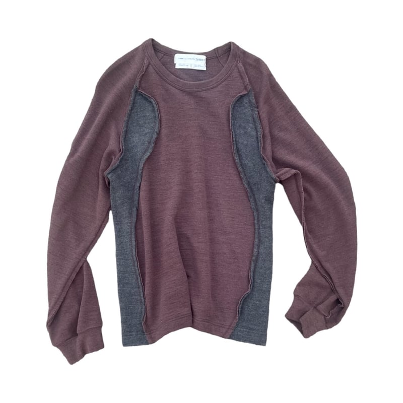 AW2004 COMME DES GARCONS SHIRT inside out knit 