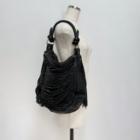 BUS STOP - Leather fringe bag