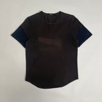 2000s NEIL BARRETT short layered t-shirt