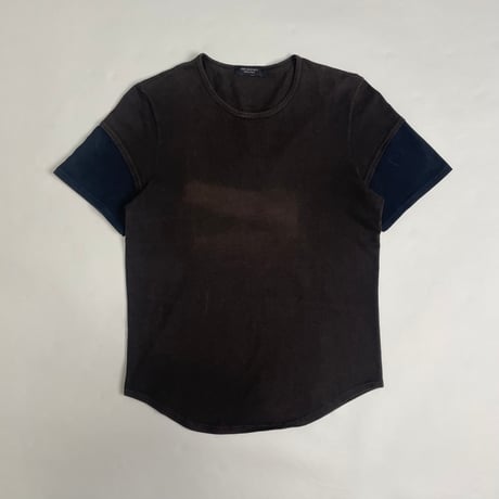 2000s NEIL BARRETT short layered t-shirt