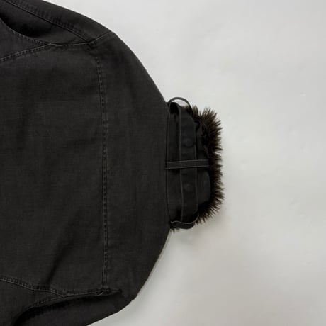 Unknown strapped fur jacket