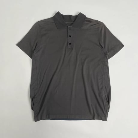 N.HOOLYWOOD back opened polo shirt