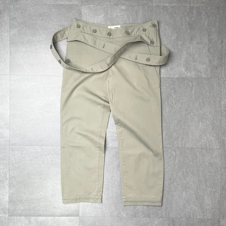 Hussein Chalayan two belted pants
