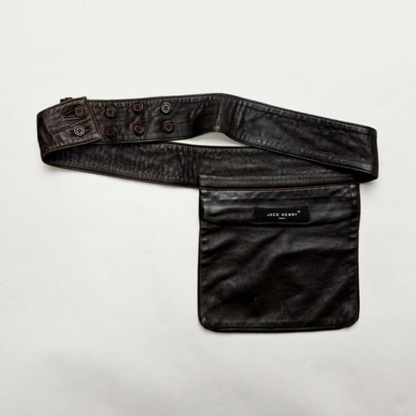 JACK HENRY leather waist bag