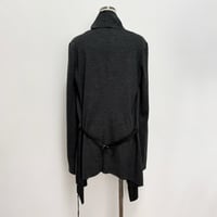 Helmut Lang by ALEXANDRE PLOKHOV - Bondage strap cardigan