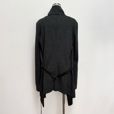 Helmut Lang by ALEXANDRE PLOKHOV - Bondage strap cardigan