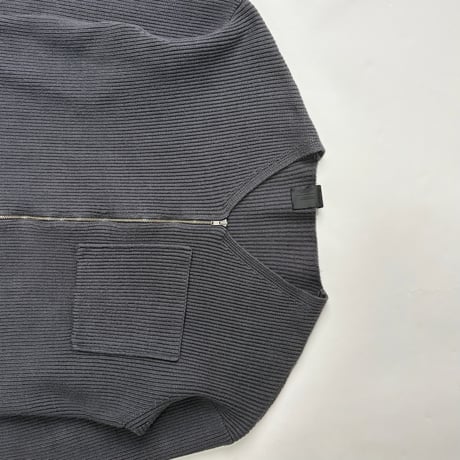 N.HOOLYWOOD one pocketed zip-up cardigan