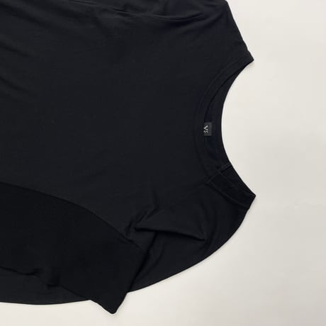 Y's asymmetry long sleeve top