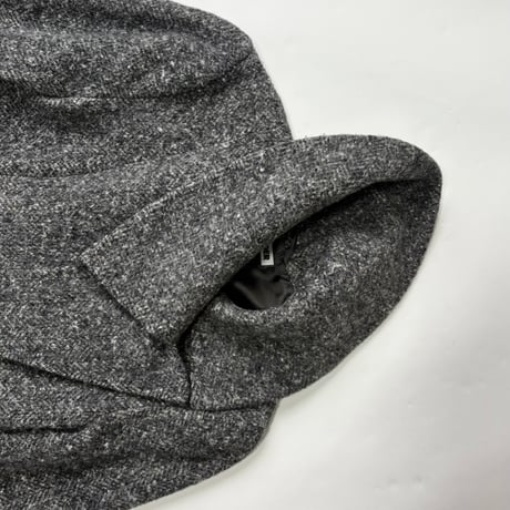 AW2008 JIL SANDER by Raf Simons funnel neck coat